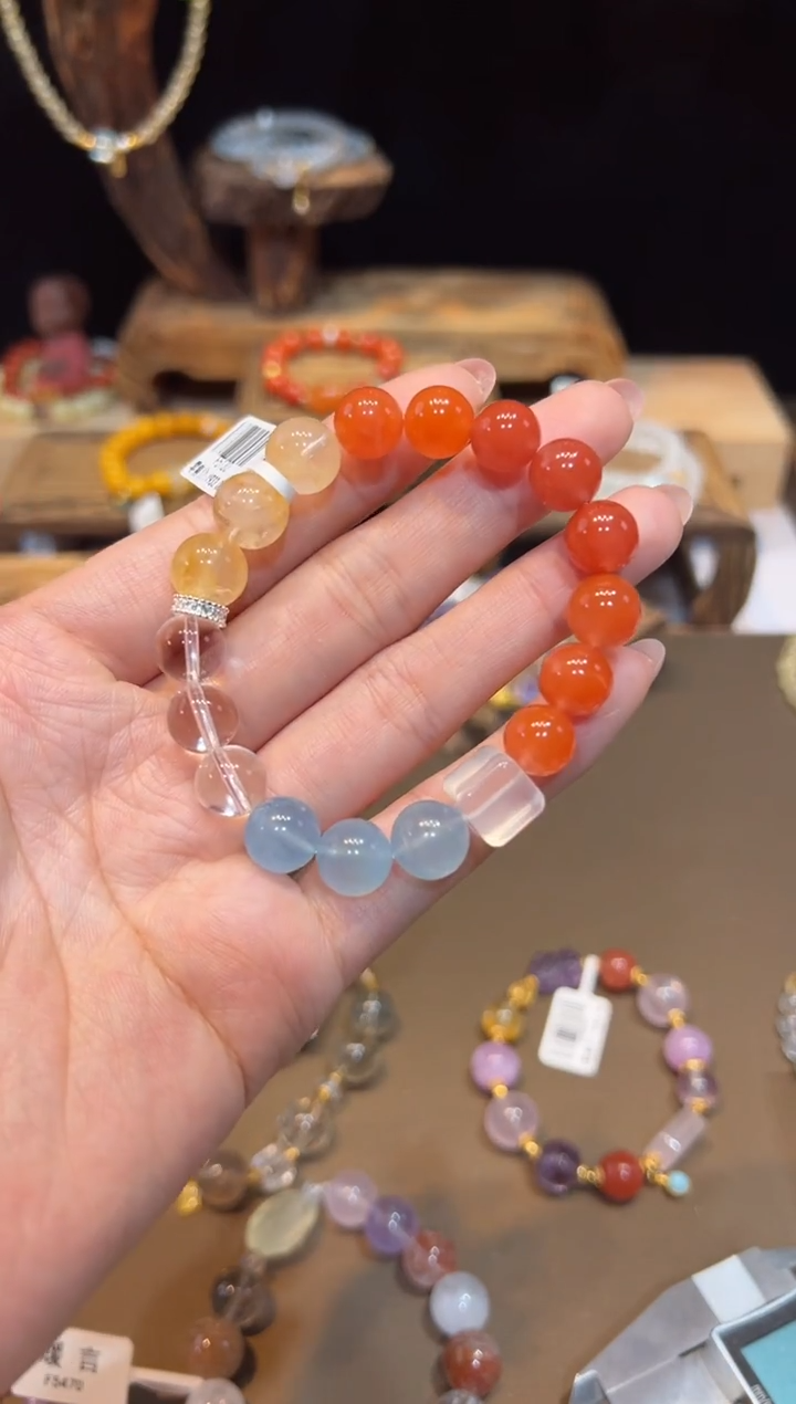 水晶手链未镶嵌手饰@@F5130