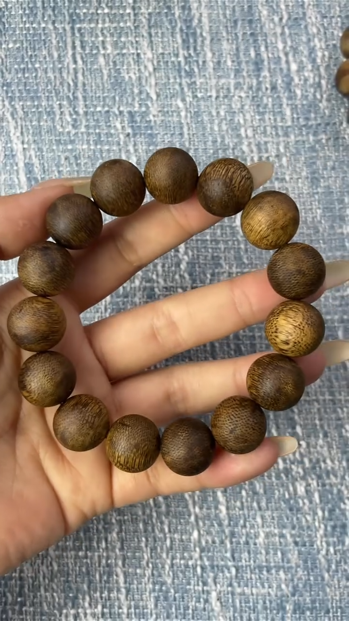 【闪购商品】沉香手串海南红金倪1.5圆珠单圈S13