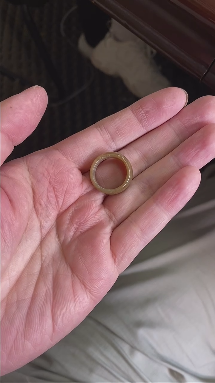 【闪购商品】翡翠戒指未镶嵌12146号12圈