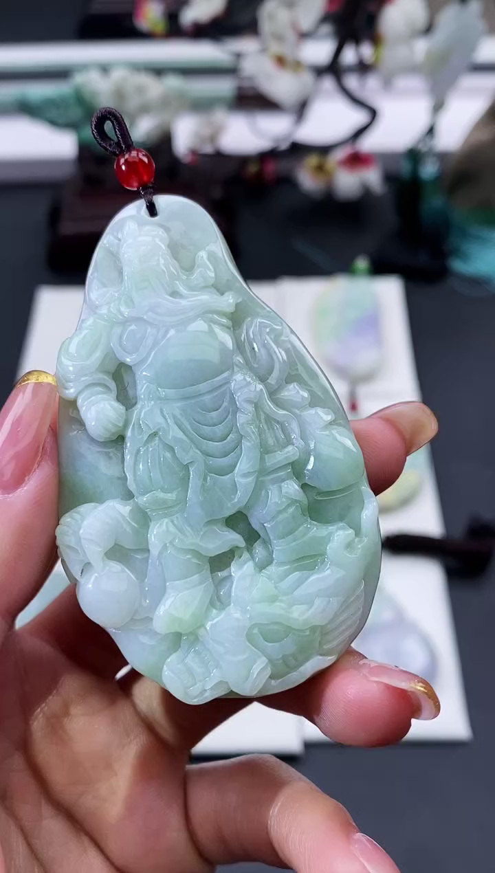 【闪购商品】翡翠颈饰未镶嵌天然缅甸翡翠A货