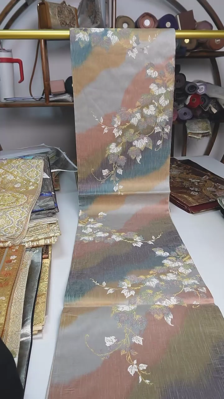 【闪购商品】织绣92西阵织六通葡萄