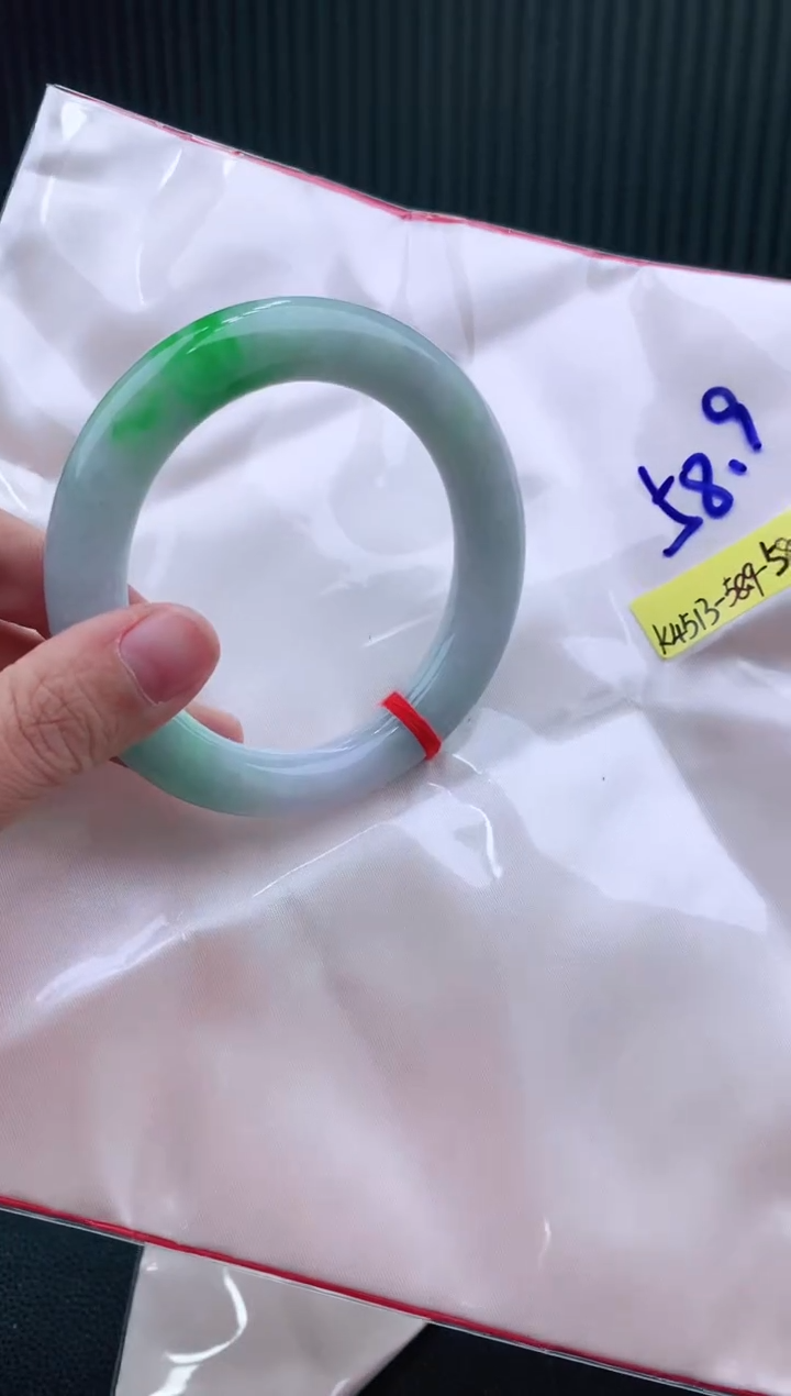 未镶嵌手镯翡翠58+