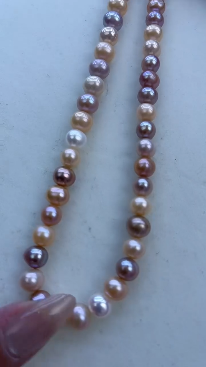 【闪购商品】淡水珍珠项链未镶嵌815定制