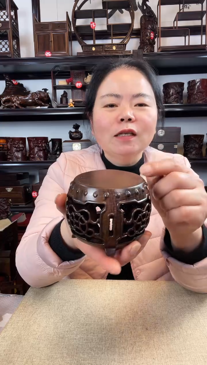 木老李红木工艺品新鼓