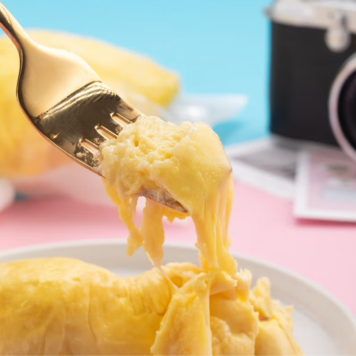 【到手1斤】国企发货泰国金枕头榴莲果肉树熟冷冻榴莲肉软糯香甜金枕泰王国