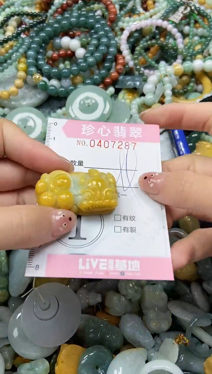 颈饰未镶嵌翡翠闪购0407287