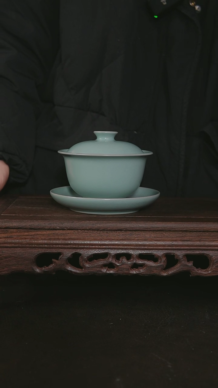 【闪购商品】其他王国奇手工元宝盖碗 印章