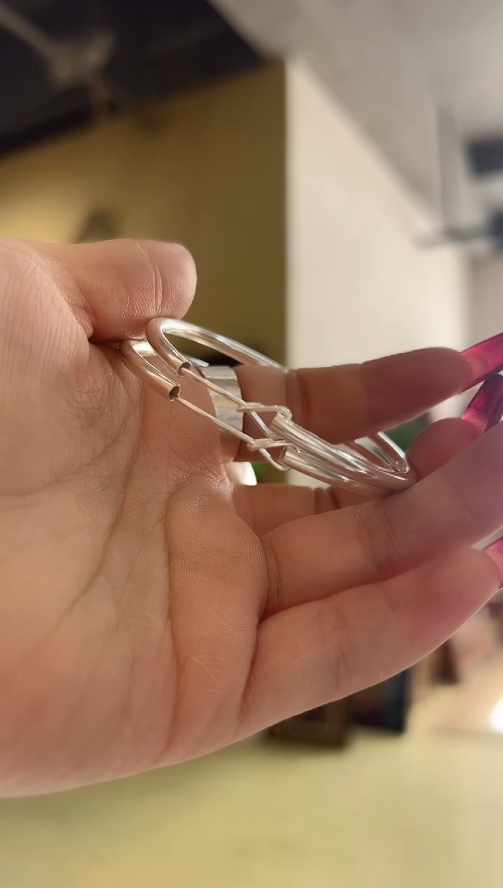 无925银十*-4CM耳圈