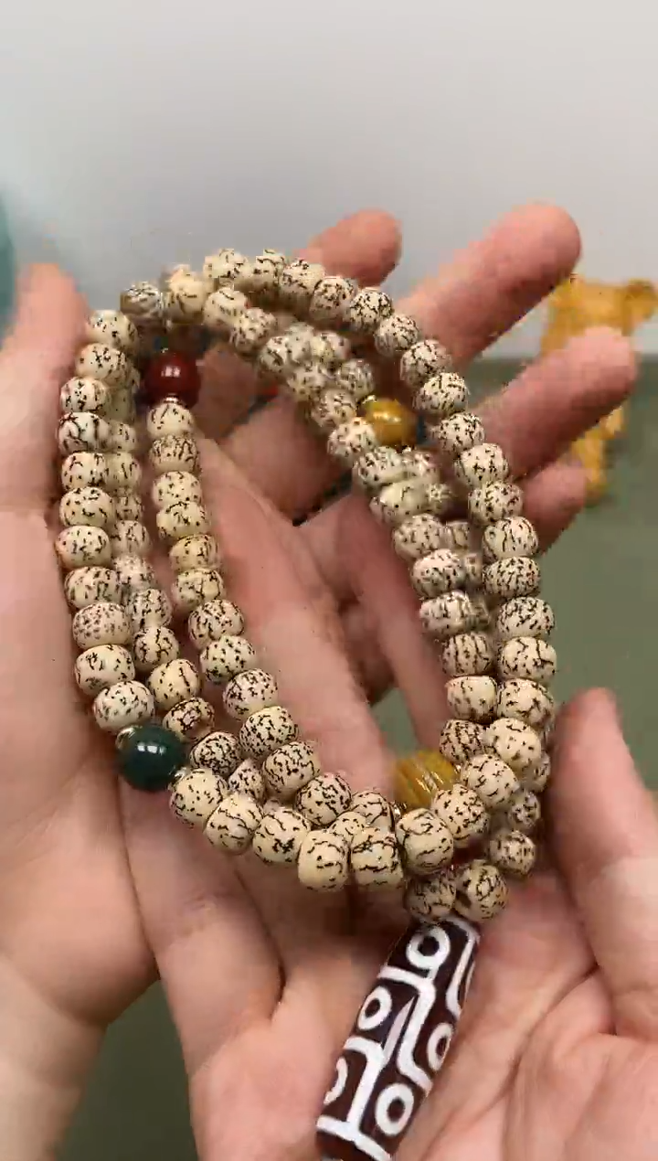 【闪购商品】星月菩提吊坠菩提桶珠念珠天天款