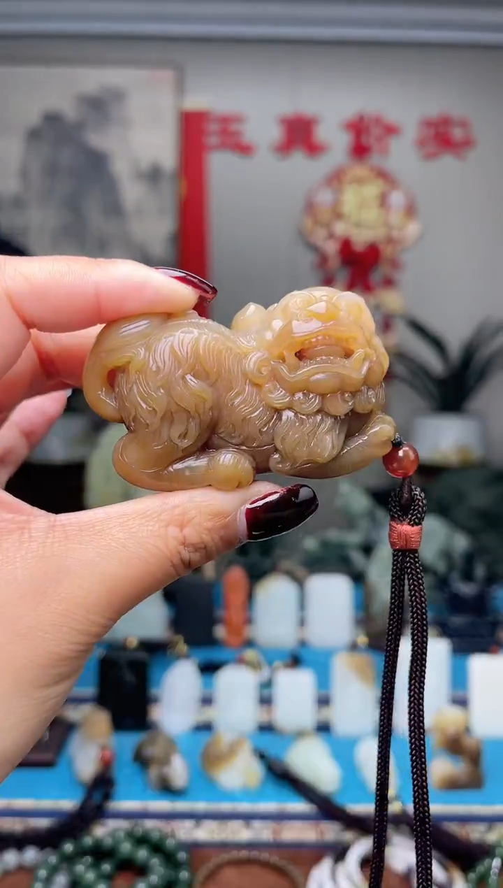 【闪购商品】和田玉挂件未镶嵌1