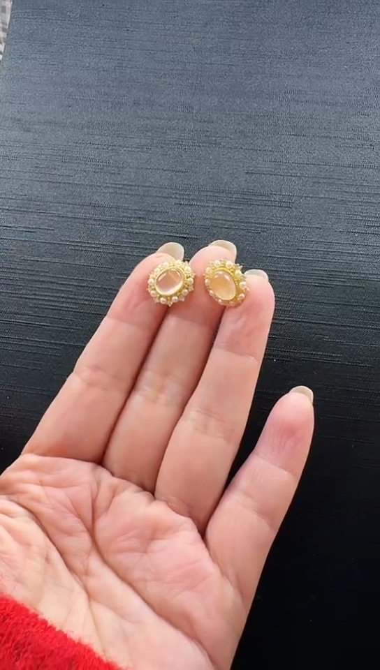 【闪购商品】水晶耳饰银S925镶嵌水晶