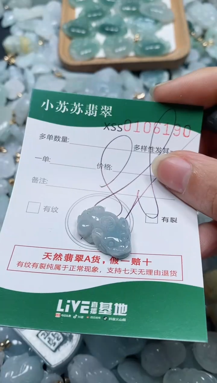 【闪购商品】翡翠颈饰未镶嵌闪购商品0106190