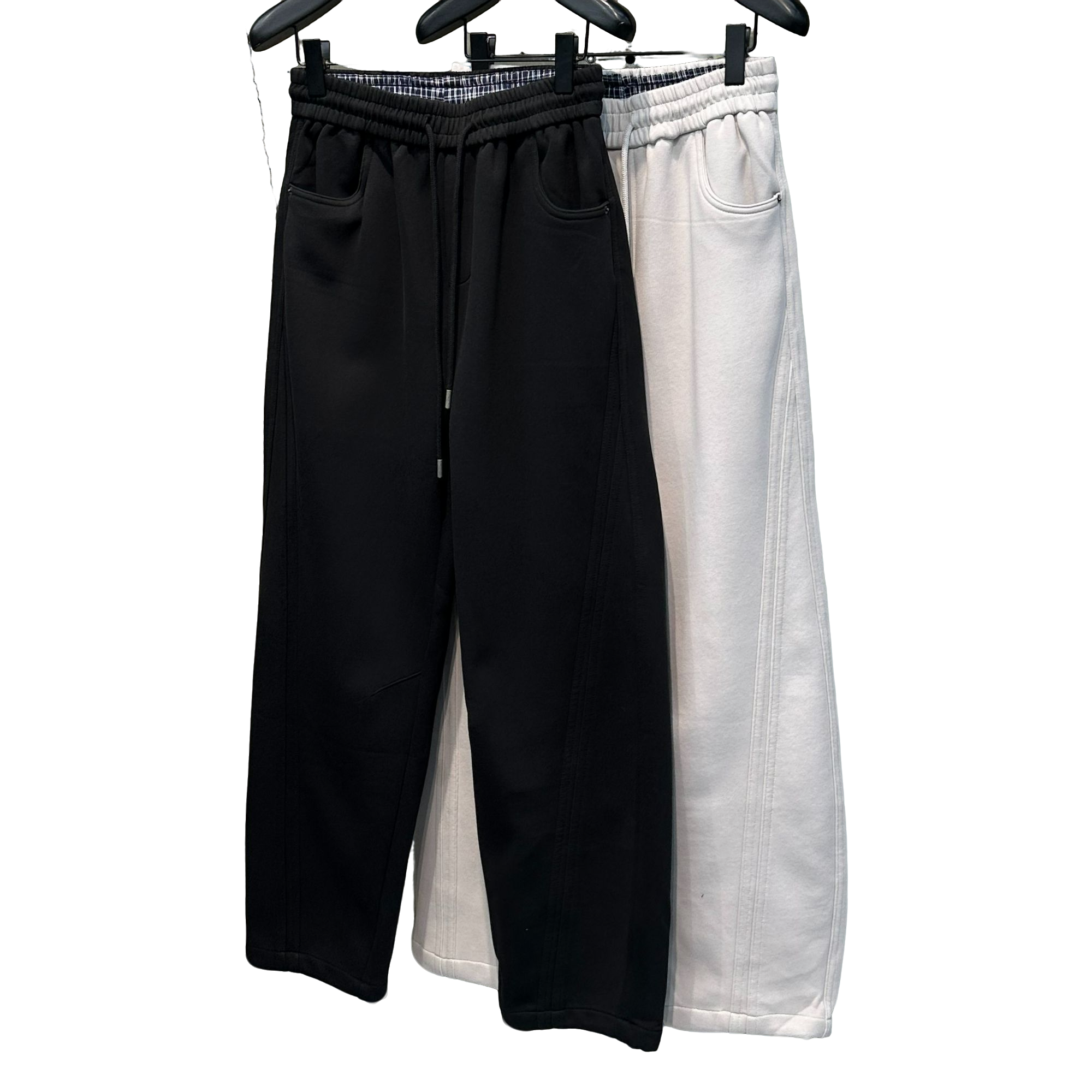 2026春 重磅小弯刀卫裤男女380克潮新款宽松运动休闲长裤121187