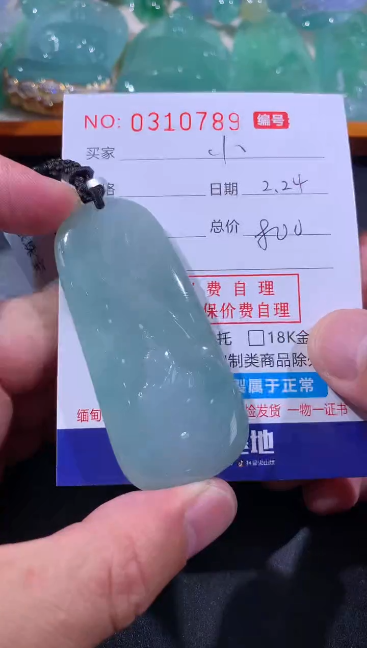 【闪购商品】翡翠颈饰未镶嵌小