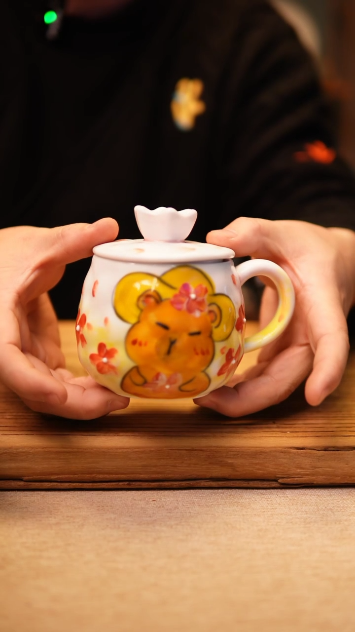 【闪购商品】@@陶园瓷舍@@纯手工手绘@高温釉下彩