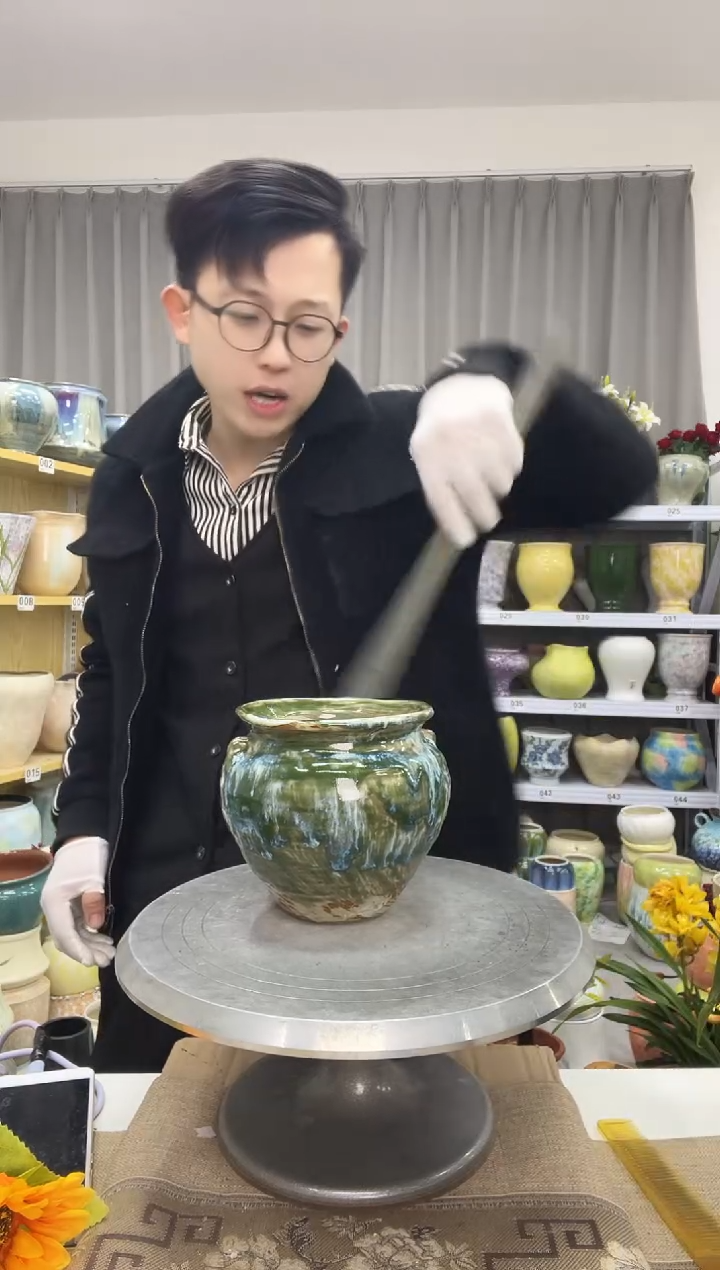 【12.16】 花盆链接 高： 14 口：11