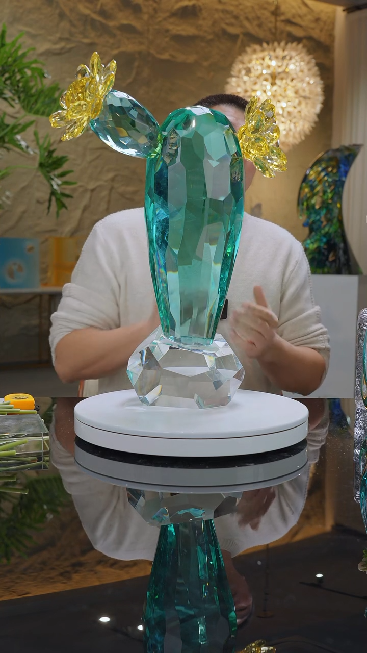 【闪购商品】摆件设计款仙人掌摆件送杯子