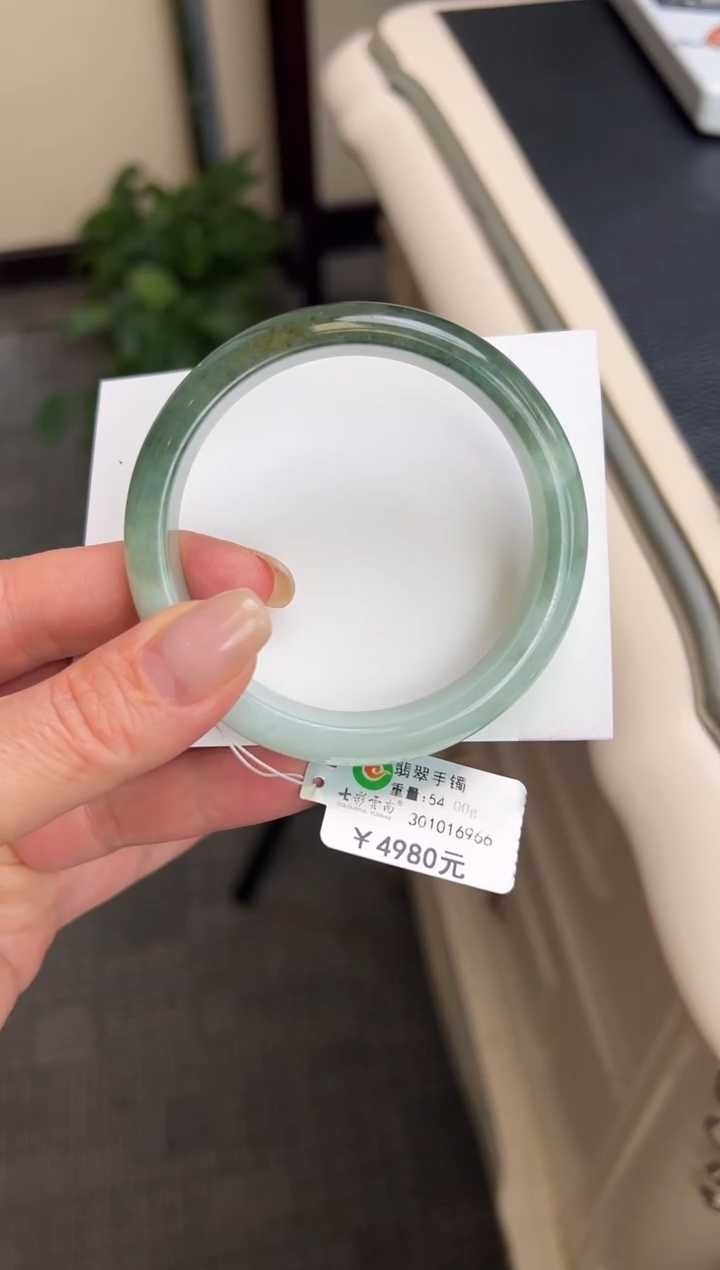 未镶嵌手镯翡翠半山水56