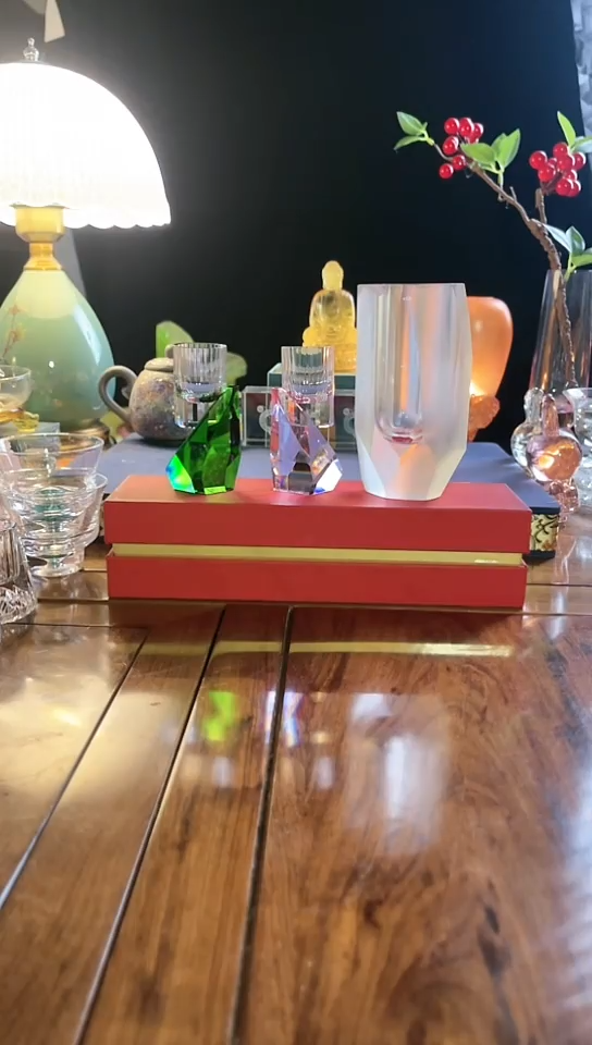 高端水晶酒具一壶两杯礼盒装