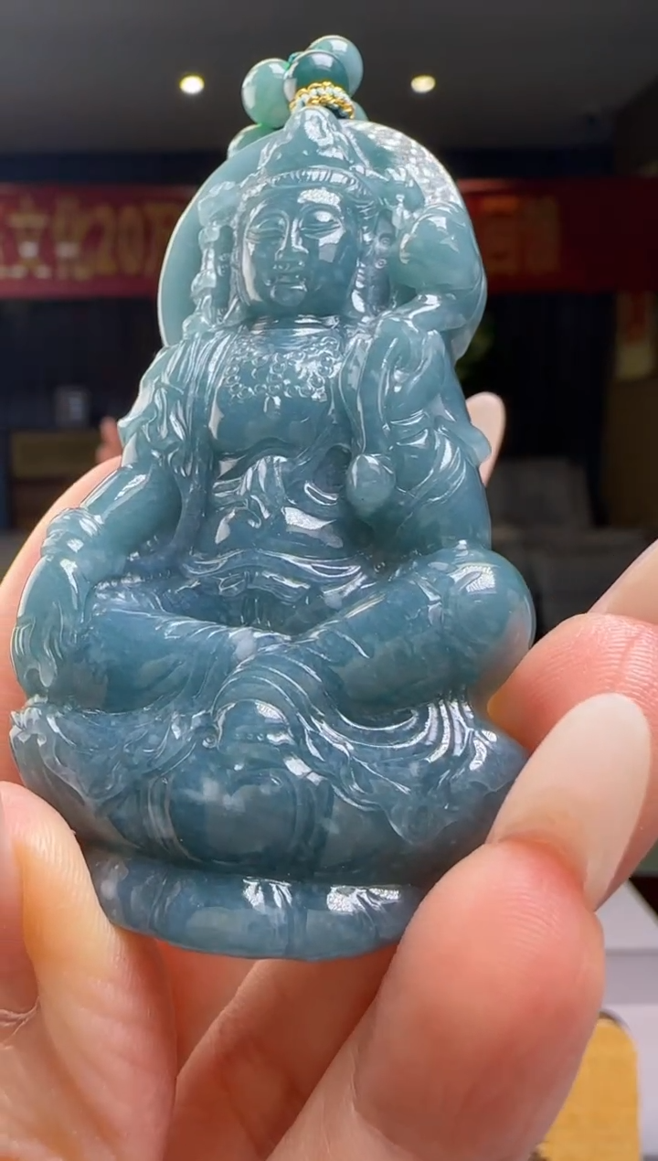 翡翠未镶嵌吊坠(赠链)多样性发其一YJ@@WS1WX36515