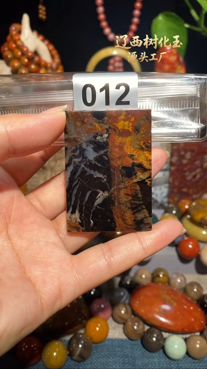 未镶嵌-硅化玉天然北票硅化玉吊坠