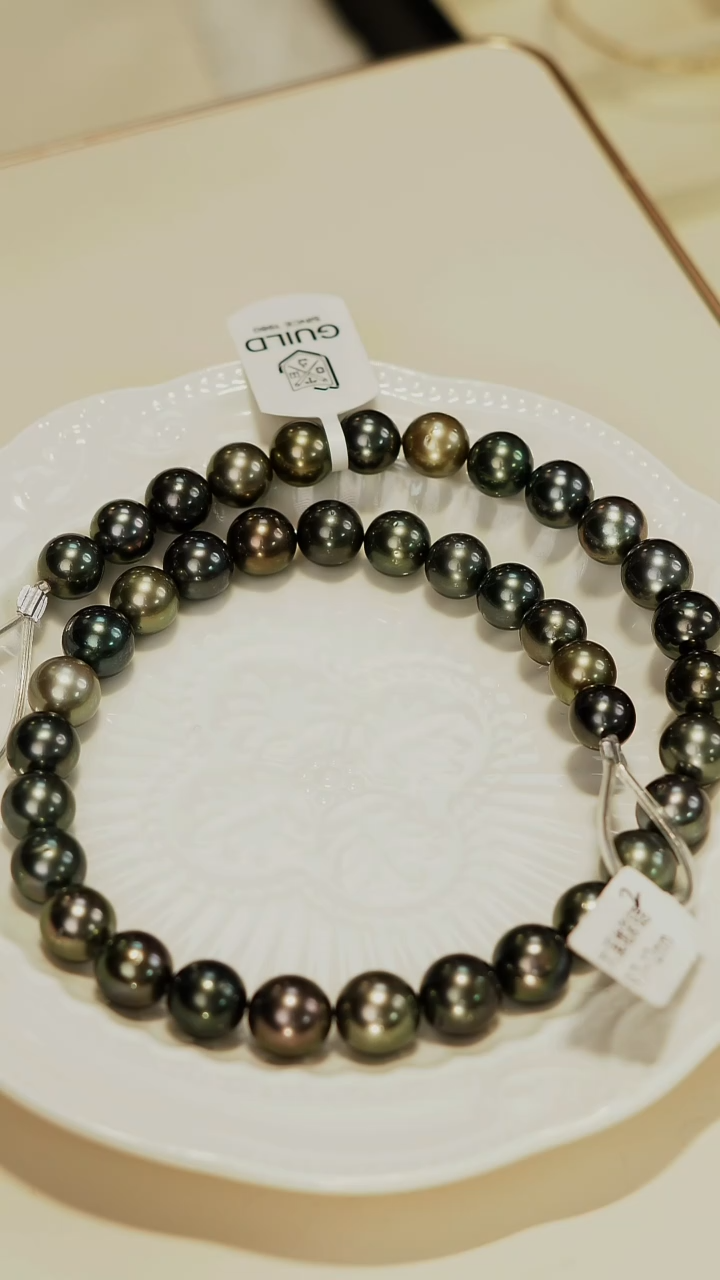 【闪购商品】海水珍珠项链14K金镶嵌吉尔德三星半 1215518784