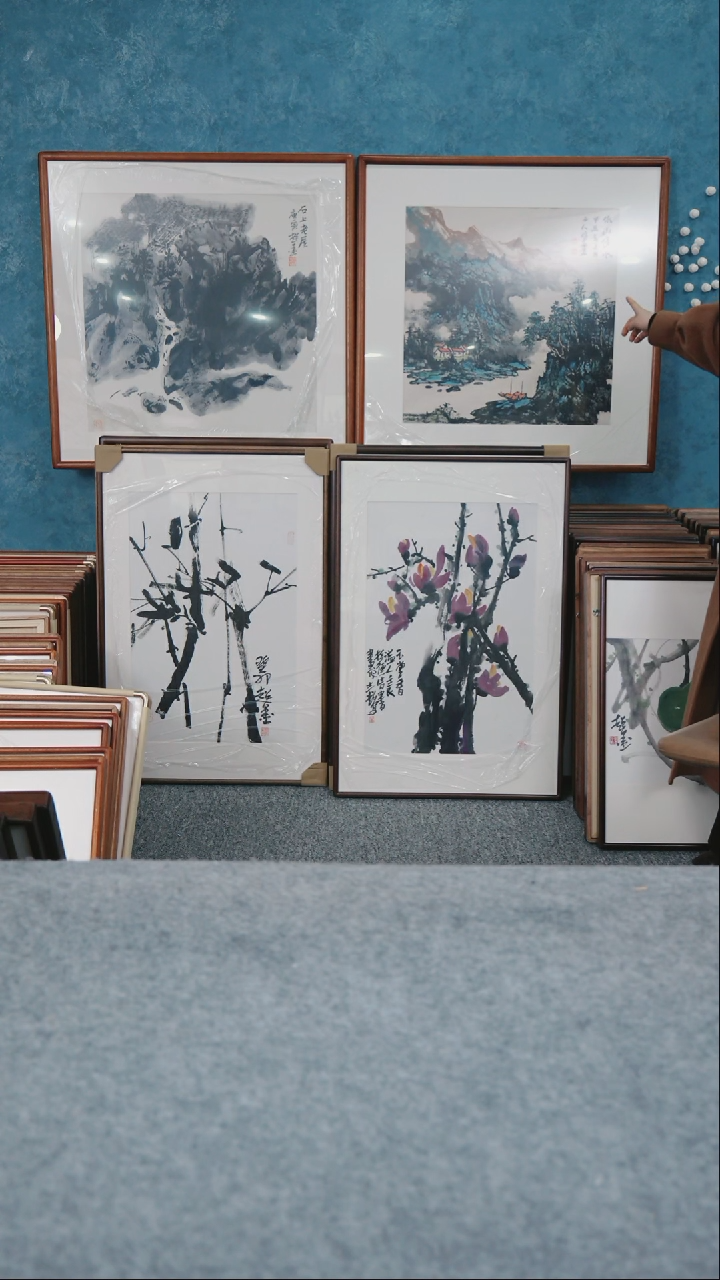 【闪购商品】国画85*85唐鹏高老师山水