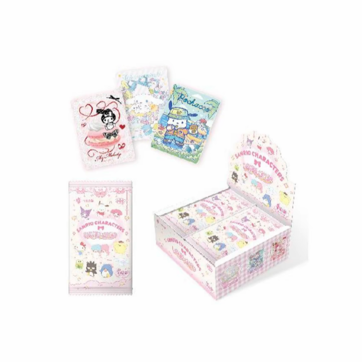 宠粉芙芙卡宝文创三丽鸥 花漾 第六弹一元包 收藏卡牌盲盒（代拆）L
