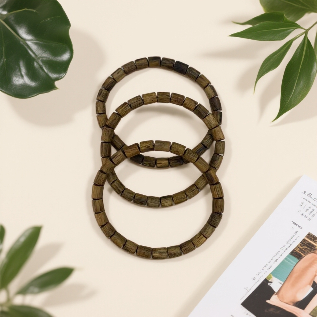 沉香gh0040db/奇楠手串单圈(多样性发其一)