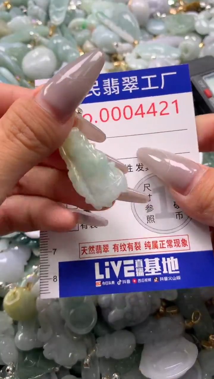 颈饰未镶嵌翡翠4421