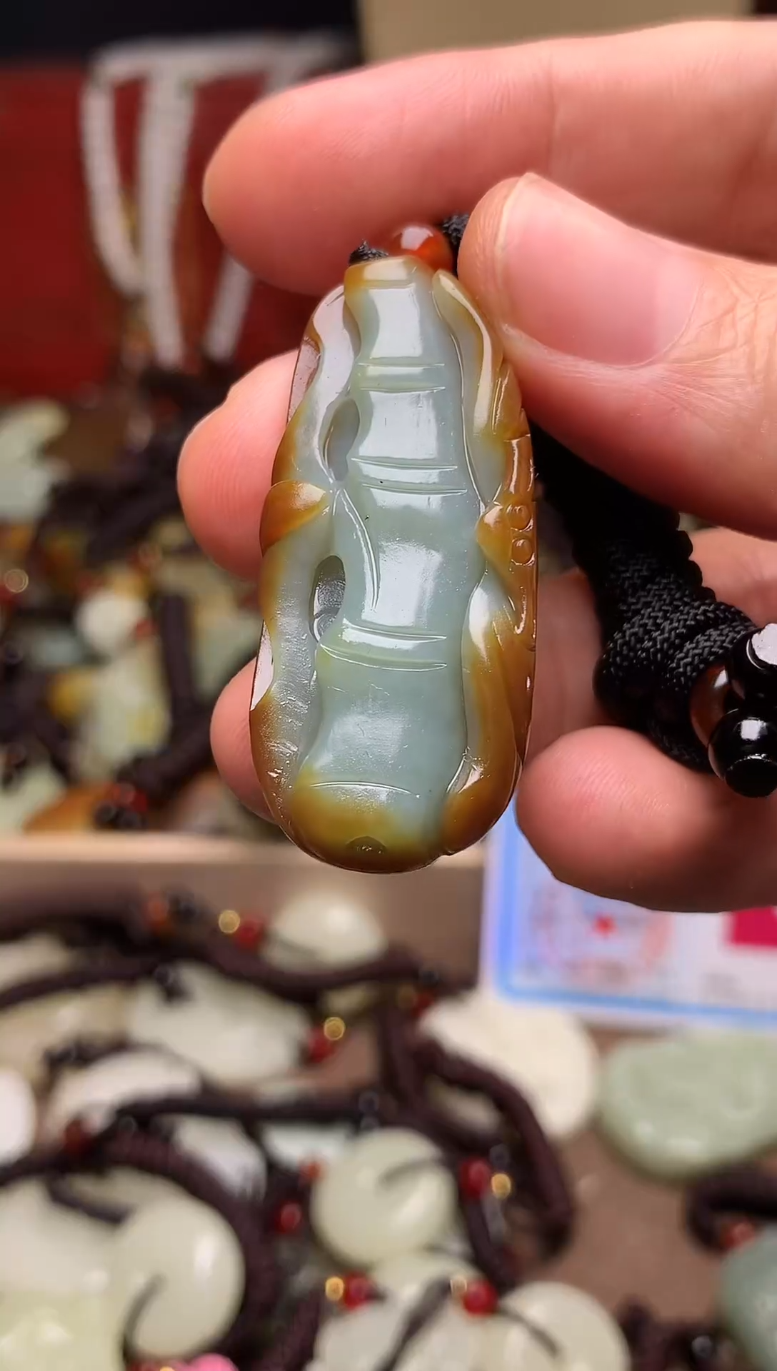 颈饰未镶嵌和田玉新疆料青海料清水和田玉吊坠