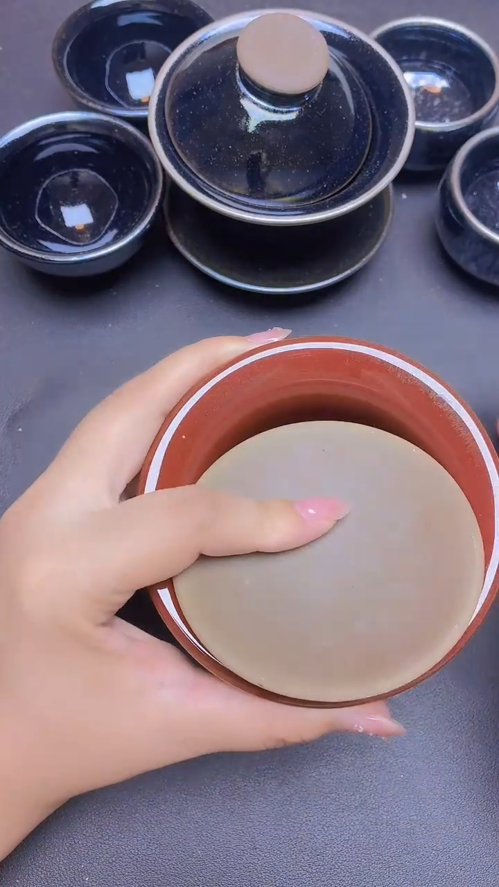 茶盏90微瑕                   