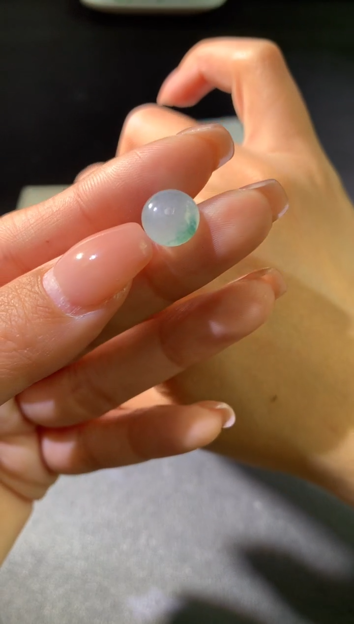 【闪购商品】定制翡翠未镶嵌卡9.6*6.1