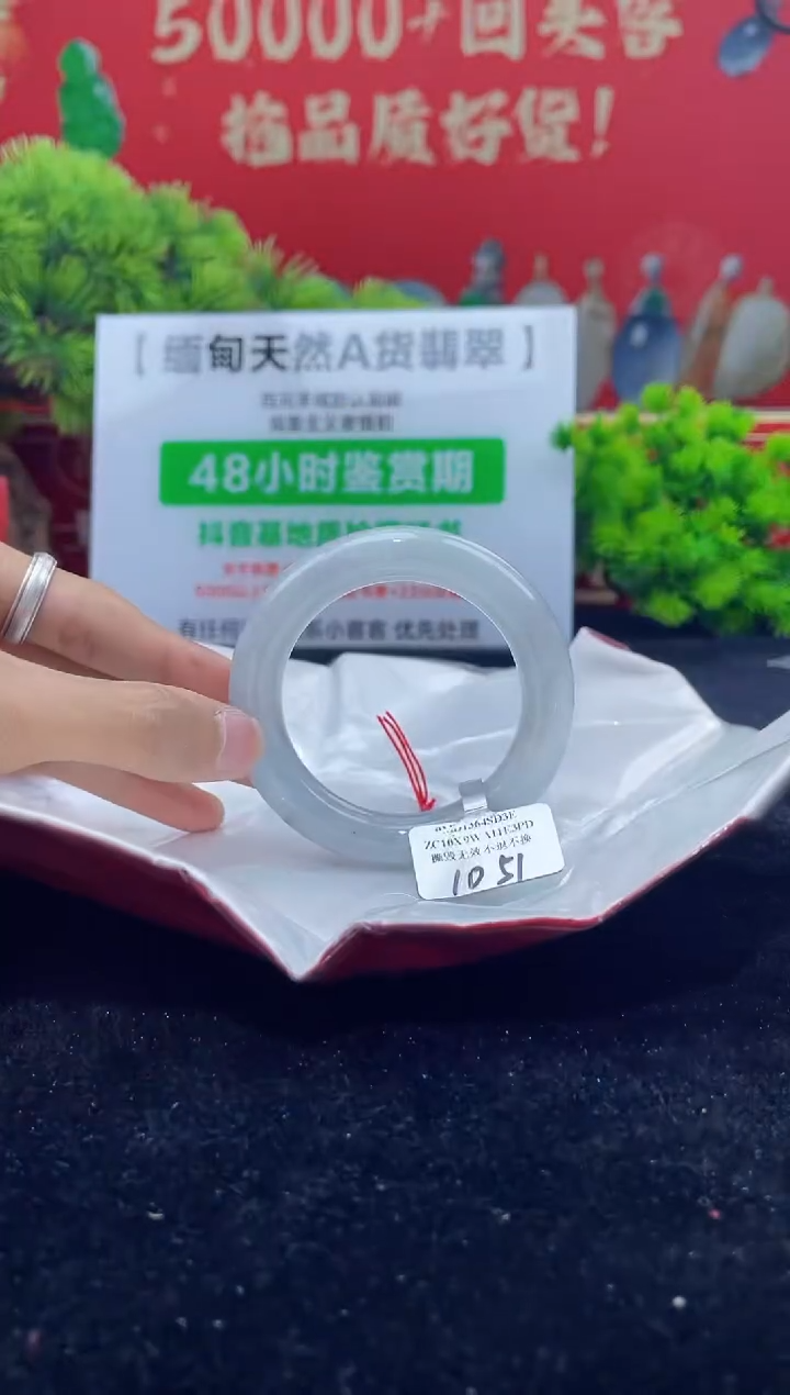 【闪购商品】翡翠手镯未镶嵌手镯9