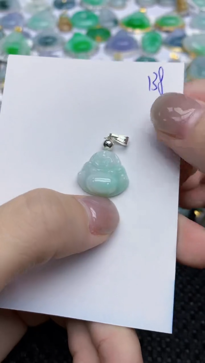 【闪购商品】翡翠颈饰未镶嵌天然翡翠A货