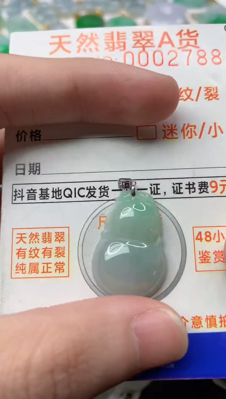 【闪购商品】翡翠颈饰18K金镶嵌1.........