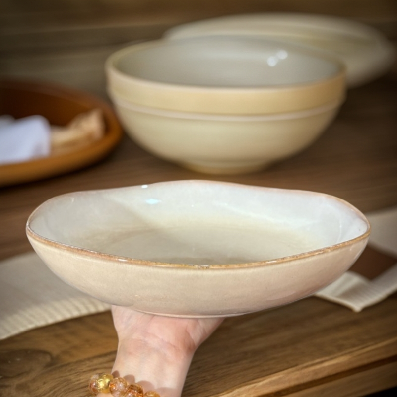 366 微瑕品11英寸异形汤盘