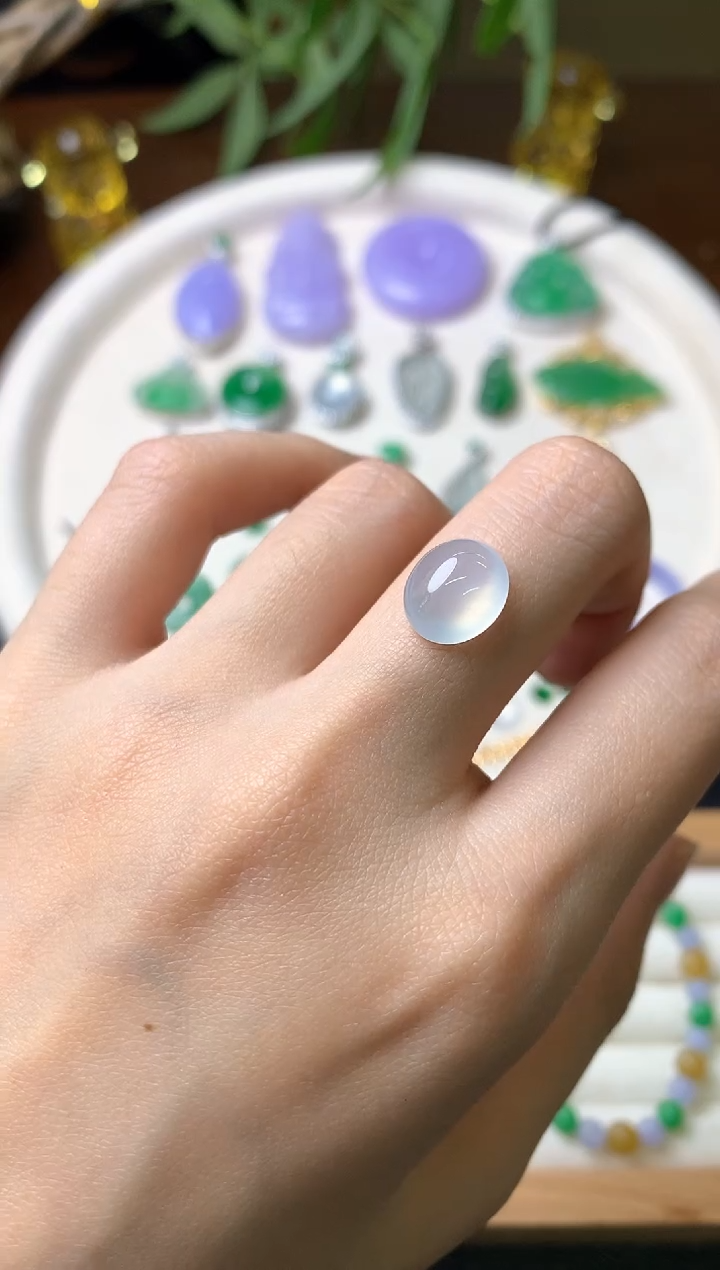 【闪购商品】定制翡翠未镶嵌裸石（镶嵌定制）