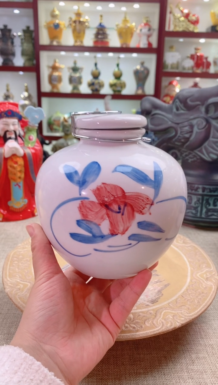 【闪购商品】摆件景德镇垚晶陶瓷手绘款