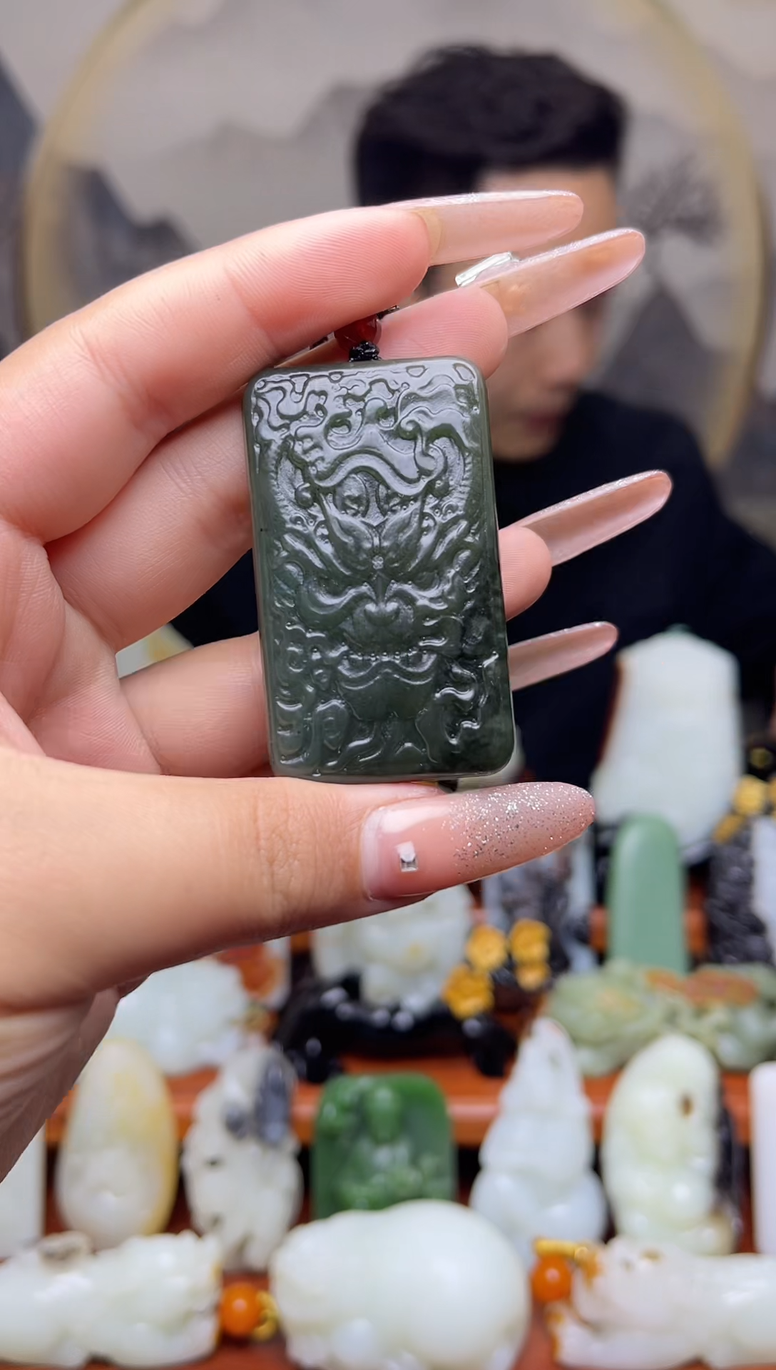 【闪购商品】和田玉吊坠未镶嵌07