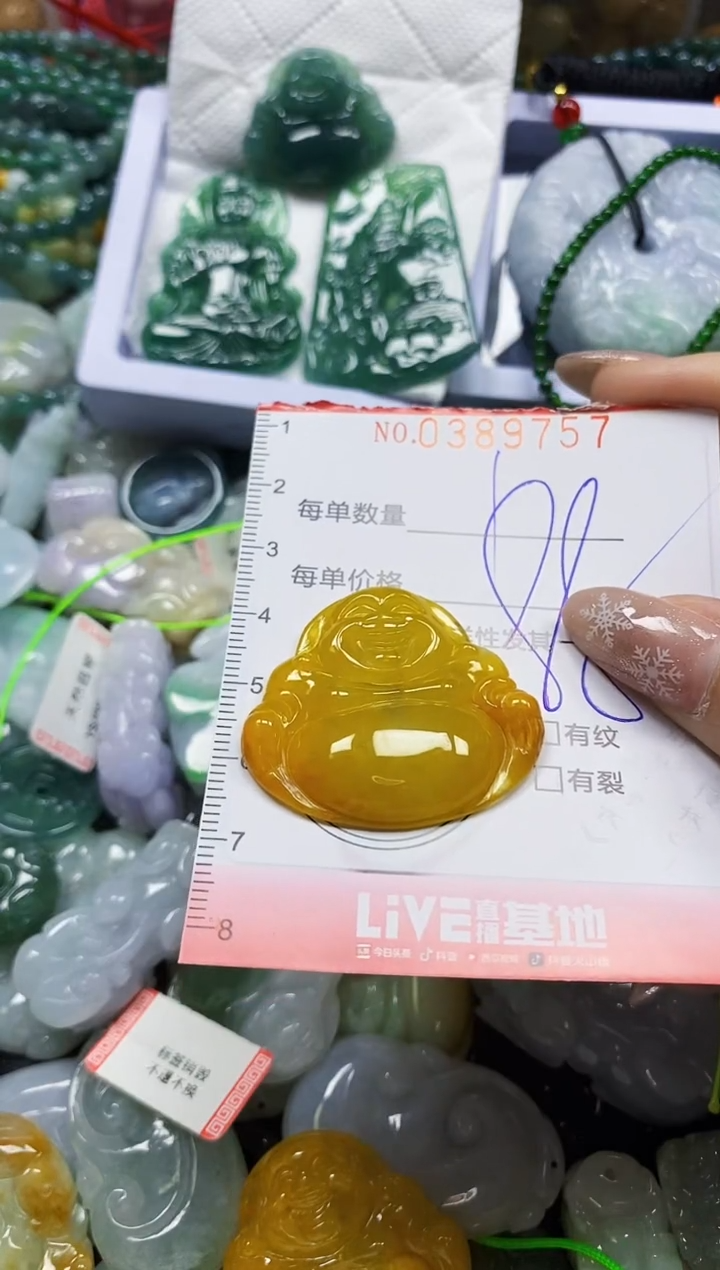 颈饰未镶嵌翡翠闪购0389757