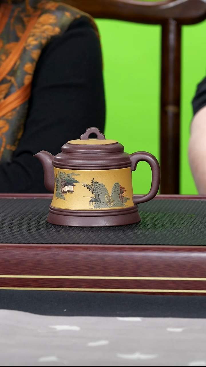 茶壶紫砂紫砂壶124金鼎吴记 金钟 紫泥 250cc