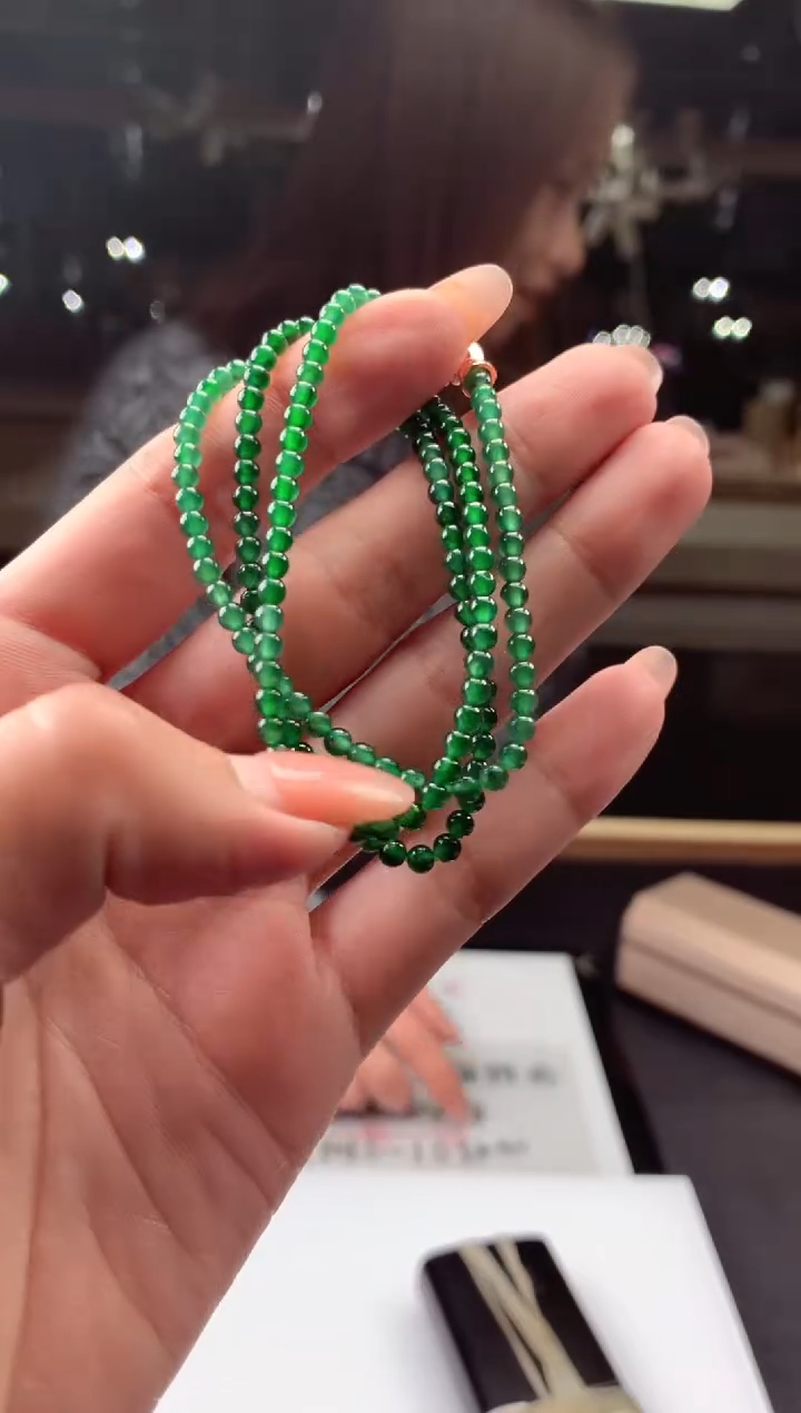 银S925镶嵌定制翡翠天然A货翡翠拍一发一