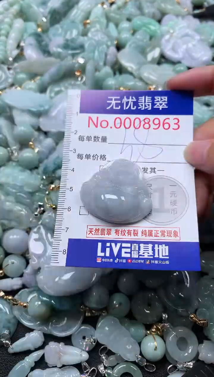 颈饰未镶嵌翡翠8963