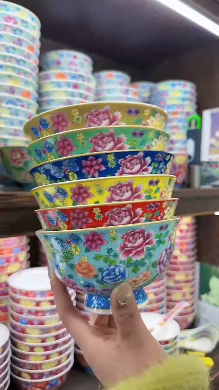 【闪购商品】瓷片5英寸饭碗6个景德镇陶瓷