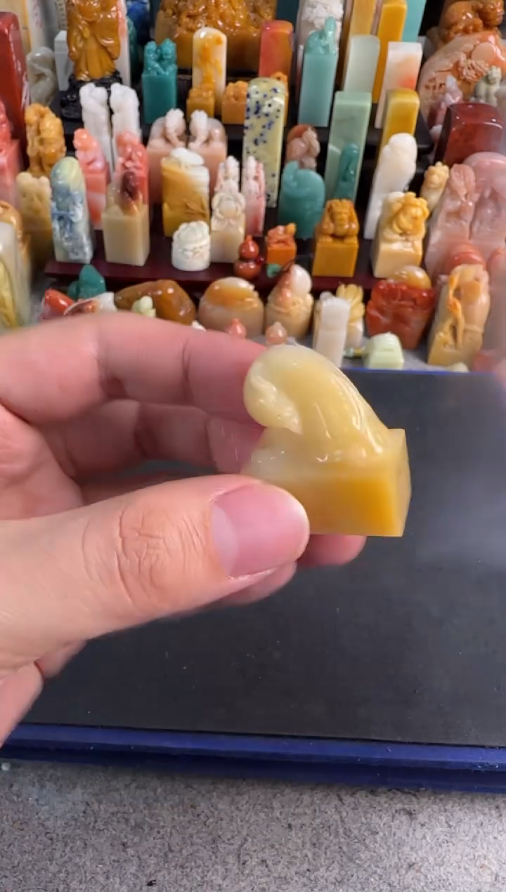 【闪购商品】青田石印石编号编号3373