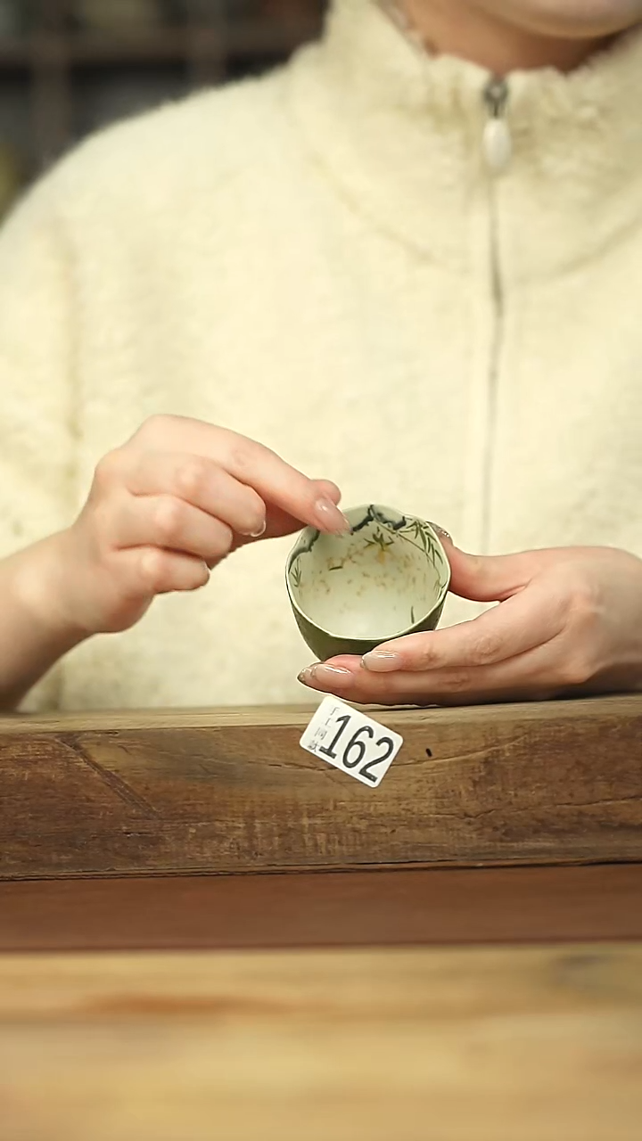 福利/设计师手作款！！金竹听风小杯！！