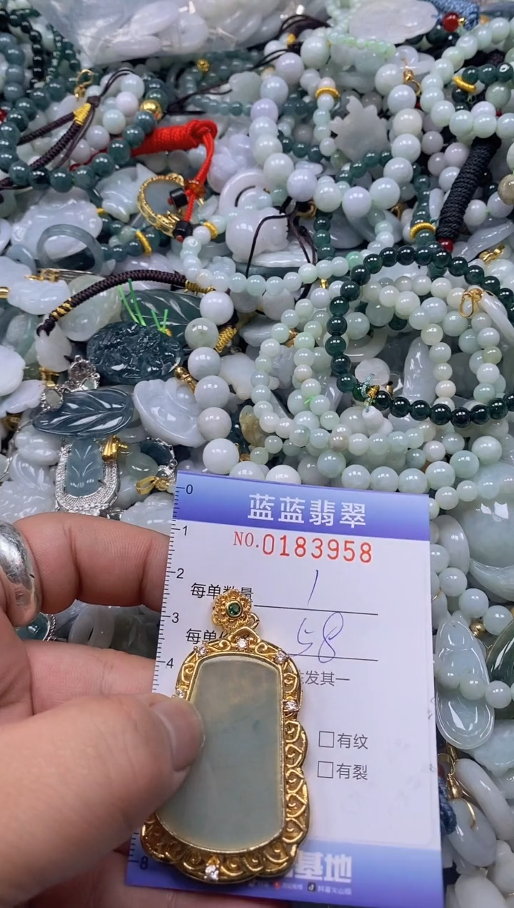 【闪购商品】翡翠颈饰未镶嵌闪购0183958