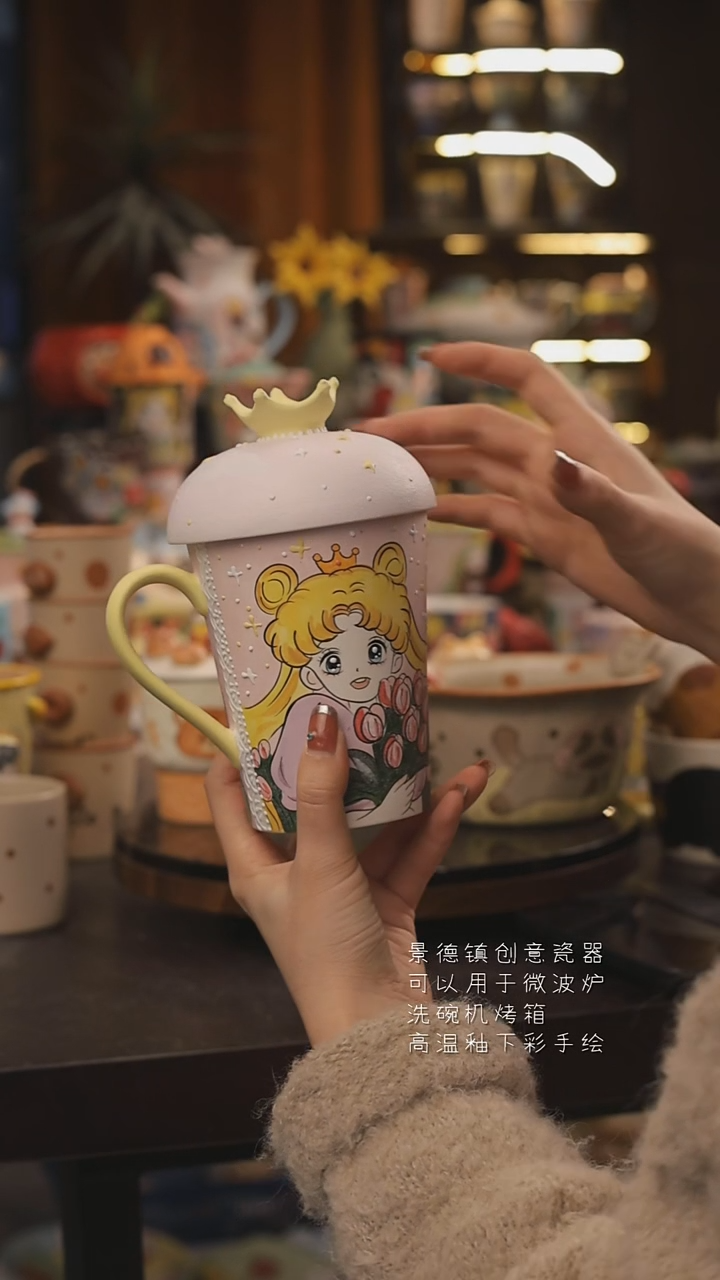 景德镇釉下彩绘设计师款式陶瓷