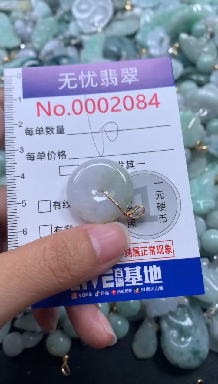 颈饰未镶嵌翡翠2084